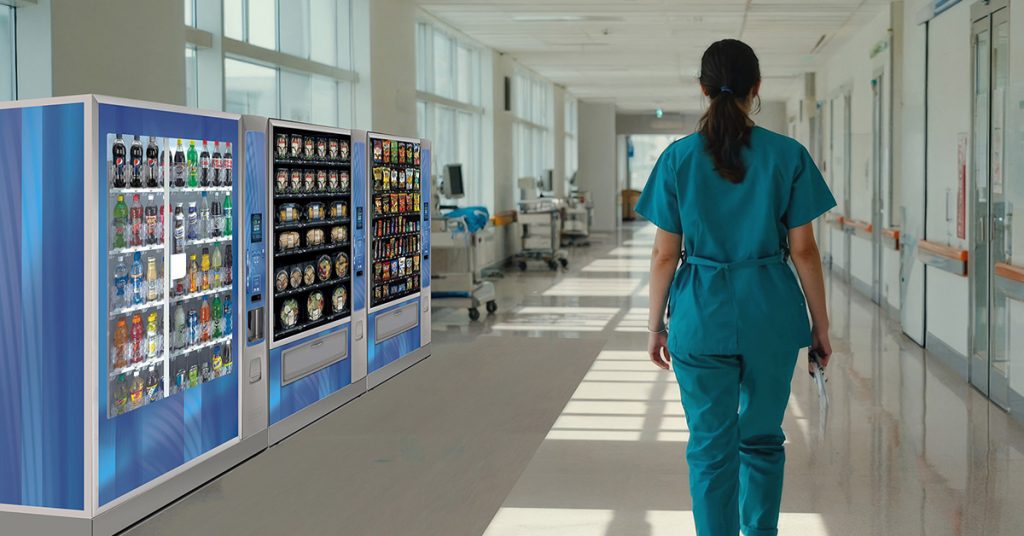 vending solutions for healthcare facilities in Maryland | vending machines | DelMar Vending